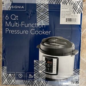 6 Qt Mutli Function Pressure Cooker